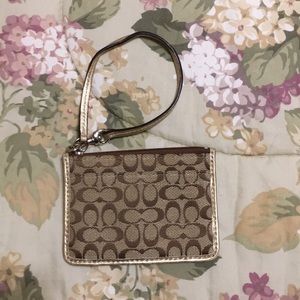 Coach Change Wristlet